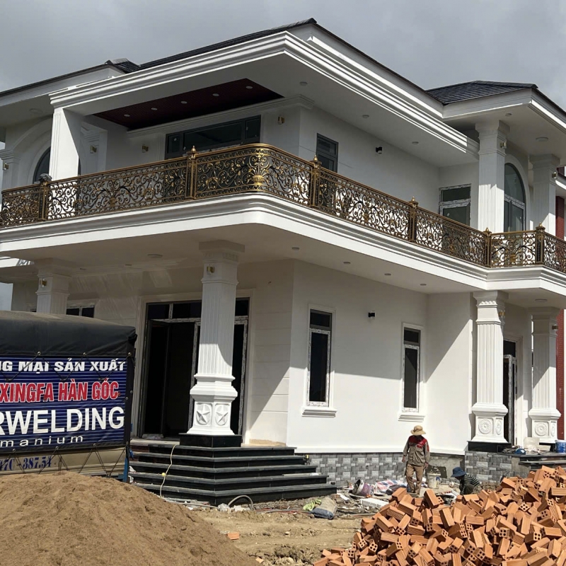 Thi công cửa nhôm Xingfa hàn góc tại Đắk Lắk