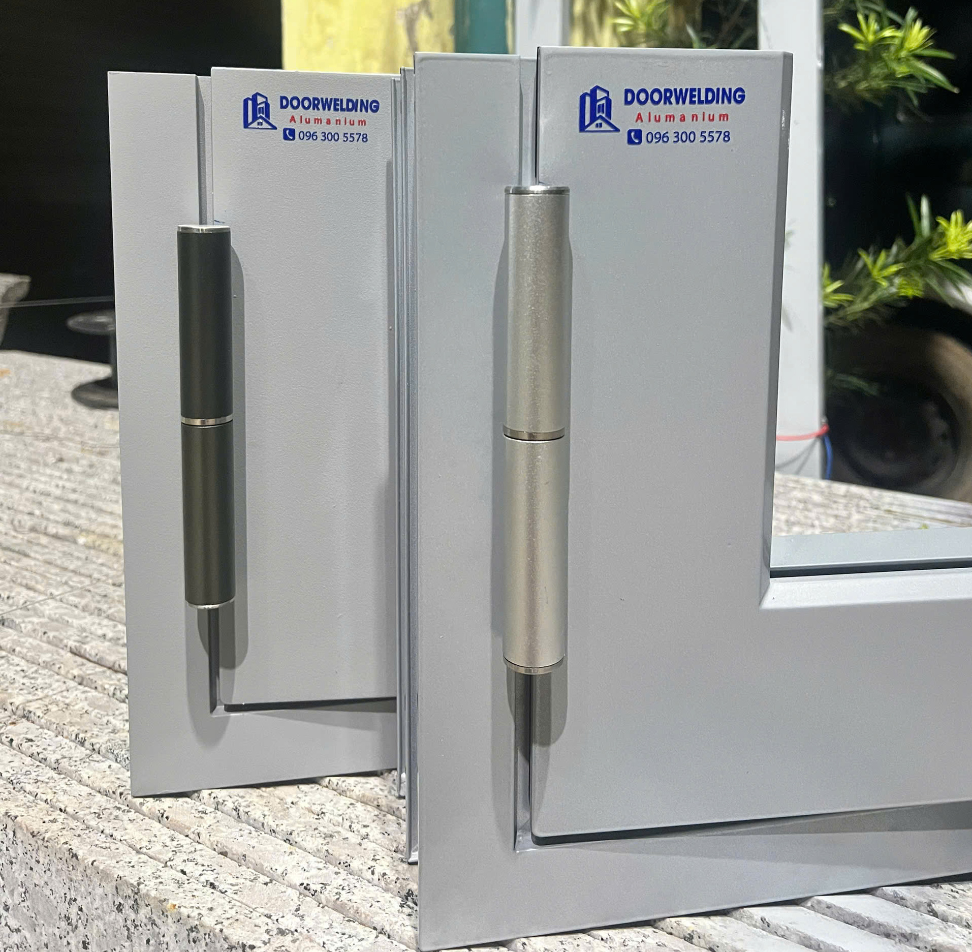 Thi công cửa nhôm Xingfa hàn góc tại Ea Súp